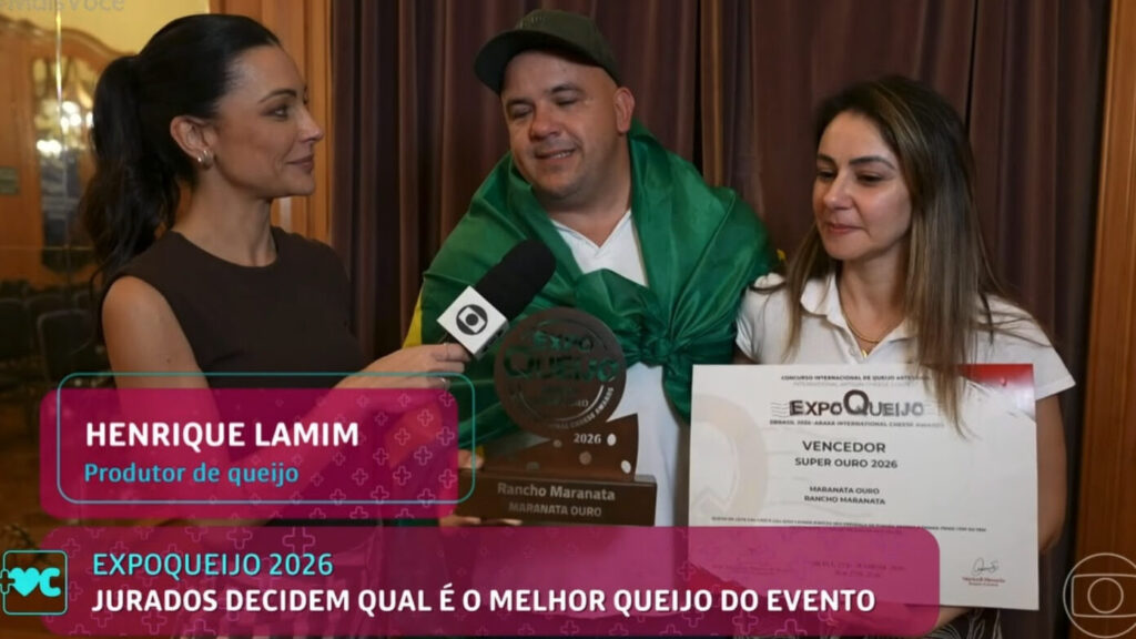 ExpoQueijo Brasil ganha destaque nacional no Mais Você e dispara procura por queijos premiados