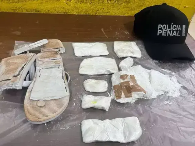Carne, bolo e creme dental viram esconderijo de entrada de drogas em presídios