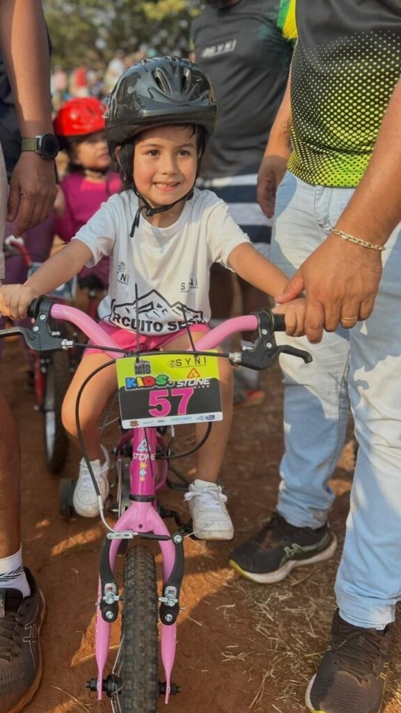 Em shopping da Capital, prova de ciclismo infantil incentiva a prática esportiva desde cedo Em shopping da Capital, prova de ciclismo infantil incentiva a prática esportiva desde cedo