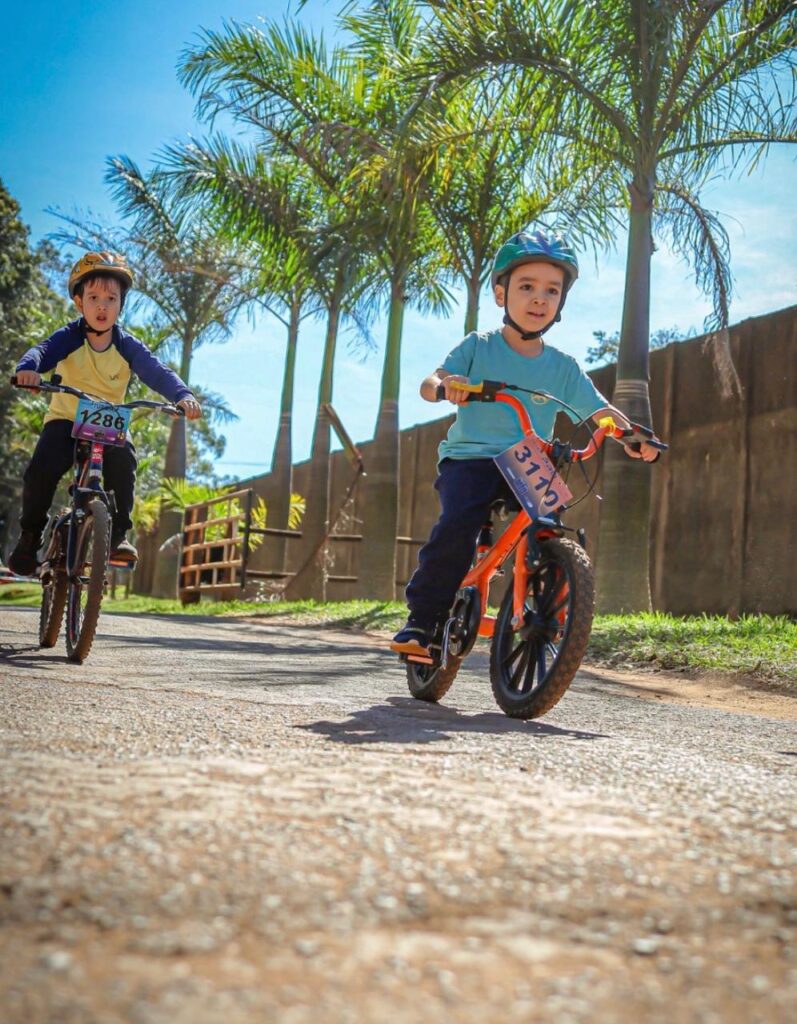 Em shopping da Capital, prova de ciclismo infantil incentiva a prática esportiva desde cedo Em shopping da Capital, prova de ciclismo infantil incentiva a prática esportiva desde cedo