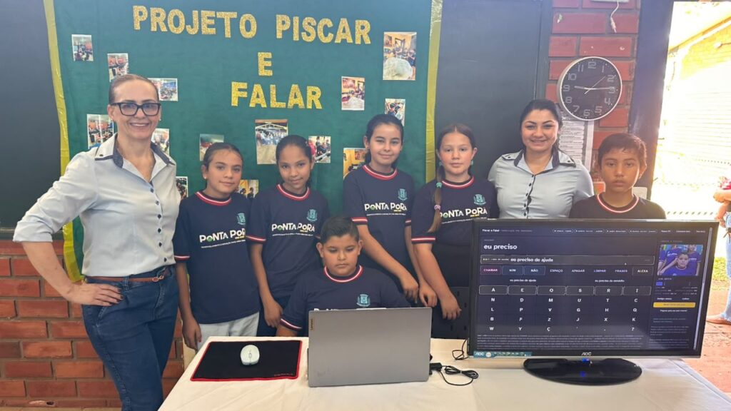 Ponta Porã: Alunos da Escola Juvenal Fróes usam tecnologia para ajudar paciente com Esclerose Lateral Amiotrófica Ponta Porã: Alunos da Escola Juvenal Fróes usam tecnologia para ajudar paciente com Esclerose Lateral Amiotrófica