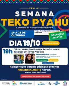 Semana Teko Pyahú: inovação, tecnologia e empreendedorismo inicia hoje em Ponta Porã