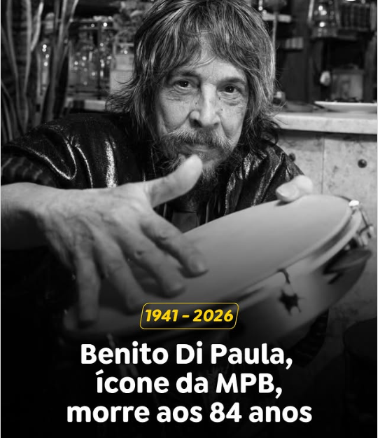 Ícone da MPB, Benito di Paula morre em São Paulo aos 84 anos Ícone da MPB, Benito di Paula morre em São Paulo aos 84 anos