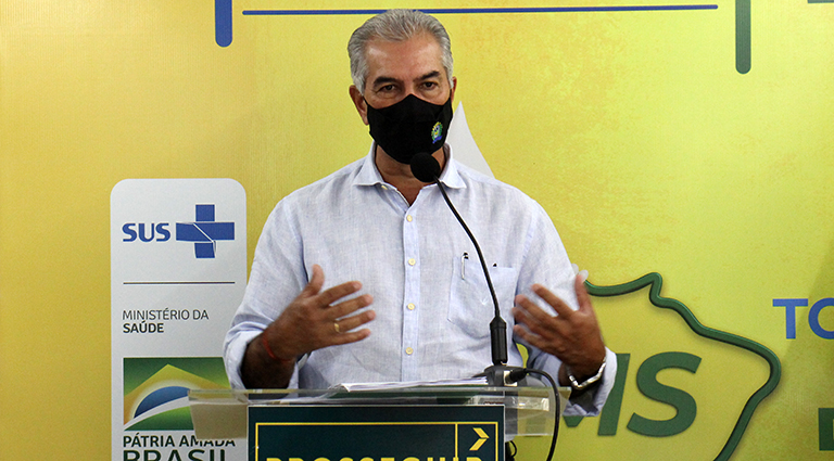 Governador de Rondônia agradece Reinaldo Azambuja por ceder 12 leitos de UTI e transportar pacientes