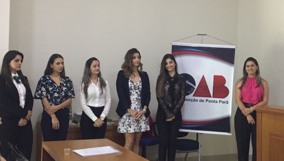 Comissão da Mulher Advogada de Ponta Porã dá posse a novos membros
