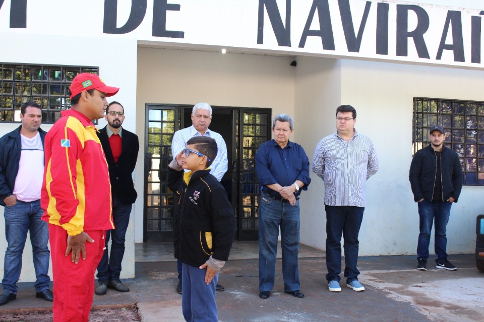 Onevan participa de atividades da Guarda Mirim de Naviraí