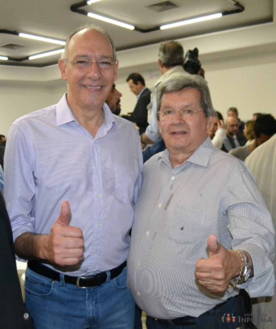 Hélio Peluffo, prefeito de Ponta Porã participa de convenção do PSDB