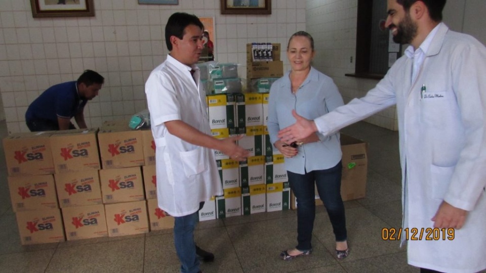 UASS faz doação aos Hospital Regional de Pedro Juan Caballero
