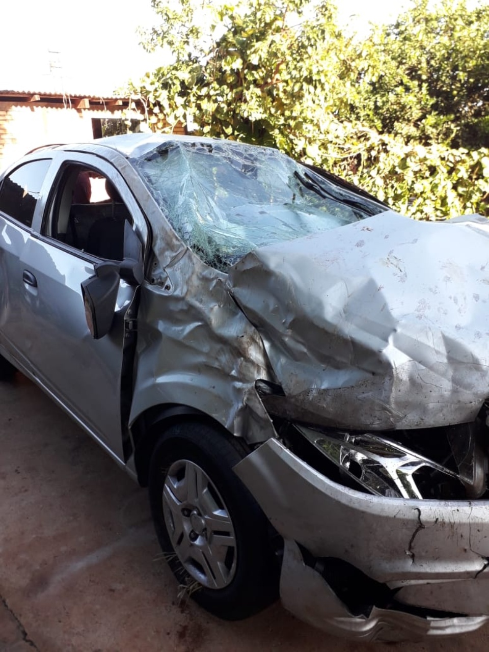 Vítima de acidente faz agradecimento aos funcionários do PS do Assentamento itamarati e Hospital Regional de Ponta Porã