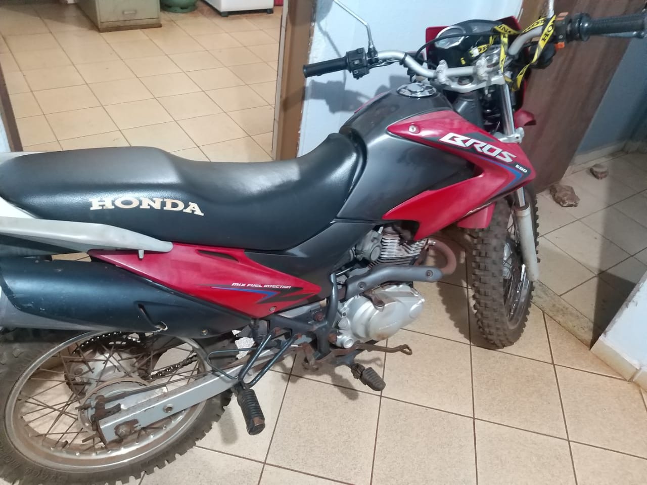 PM de Aral Moreira recupera motocicleta roubada em MT