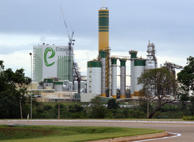 Unidade de MS tem capacidade para produzir 1,5 milhão de toneladas de celulose - Foto: Ascom Eldorado Brasil MS