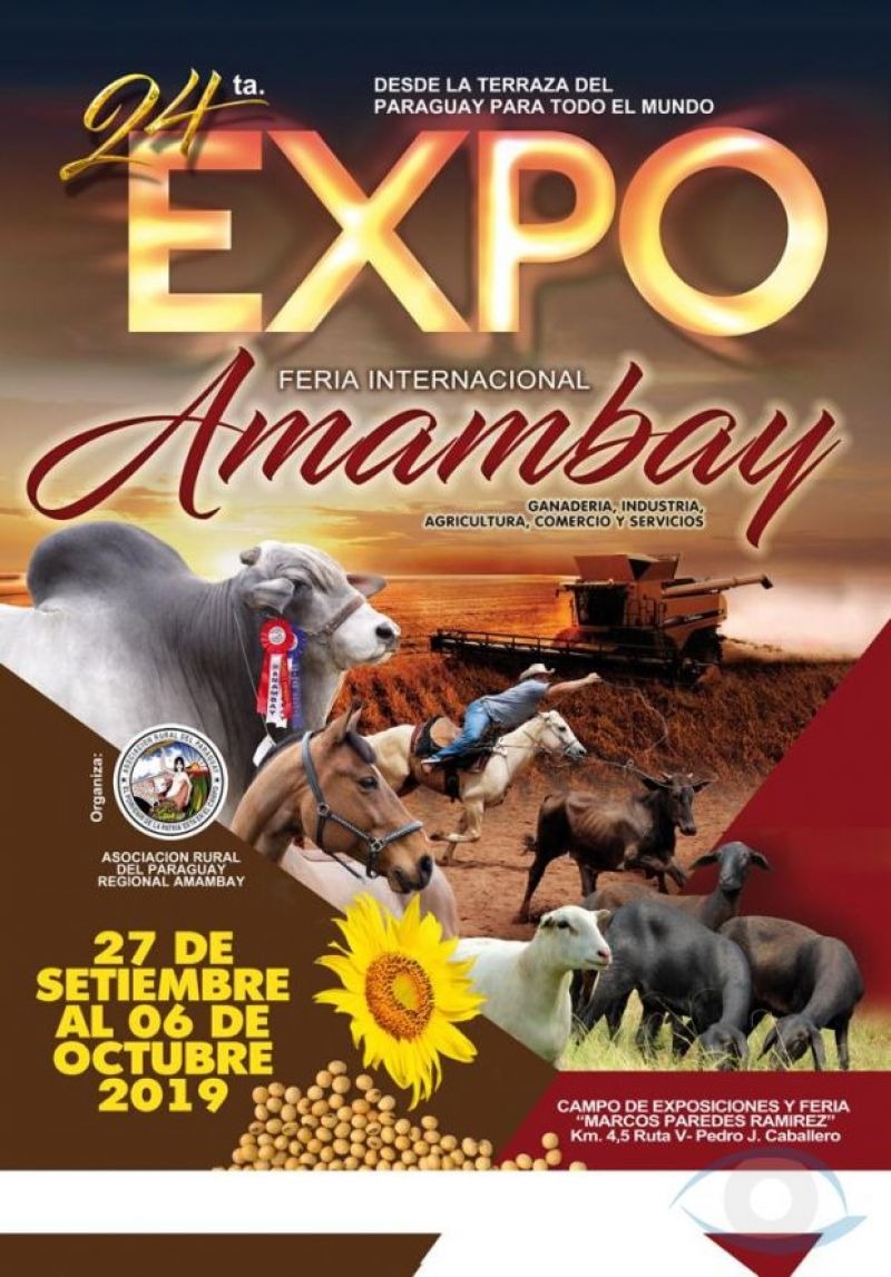 Ultiman detalles para el arranque de la 24ª Expo Amambay 2019