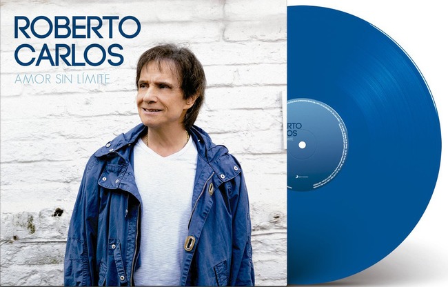Roberto Carlos segue tradição e elege o azul para cor do vinil do primeiro LP que lança em 22 anos
