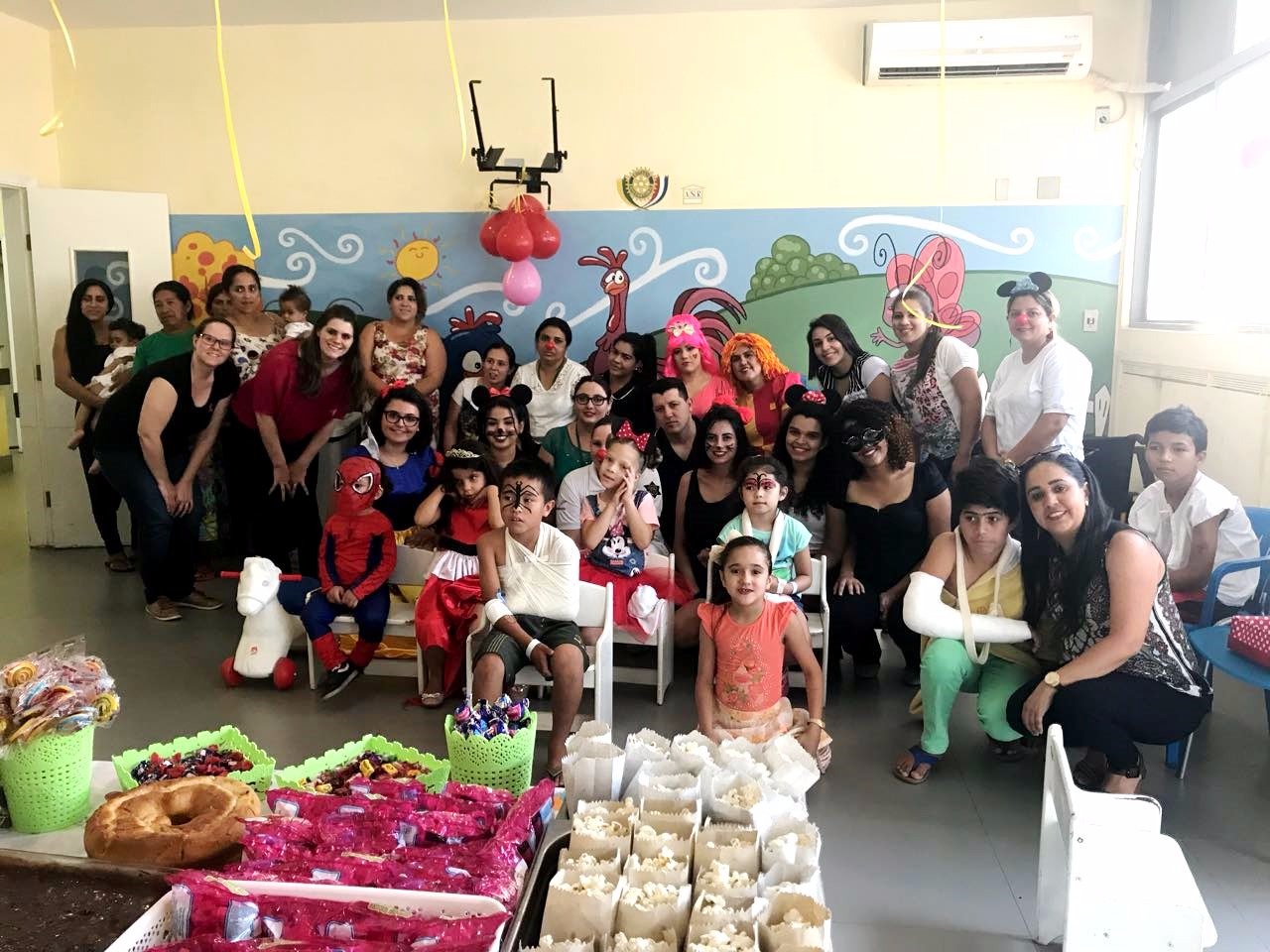 Dia das Crianças é celebrado no Hospital Regional de Ponta Porã com festa de “Super-heróis”