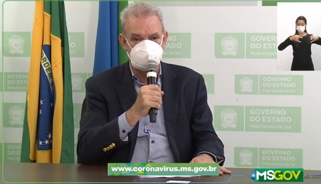 Vídeo: Geraldo Resende faz balanço dos casos de Coronavírus no MS