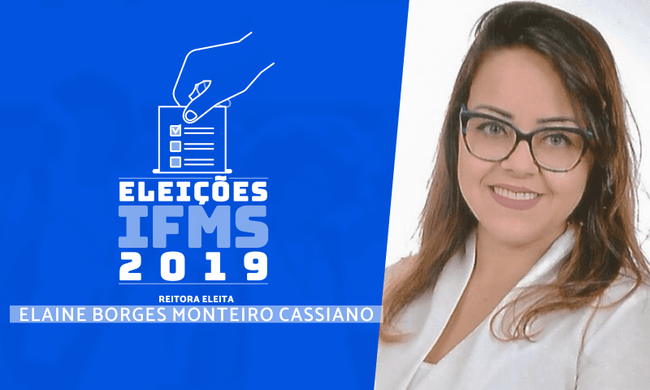 Professora Elaine Cassiano foi eleita para ocupar cargo de reitora pelos próximos quatro anos - Divulgação