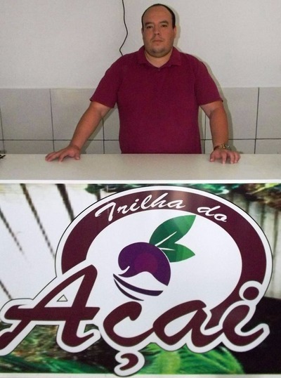  O empresário Hivan Silvero está apostando em um empreendimento que terá como carro-chefe o Açaí, uma fruta tipicamente brasileira