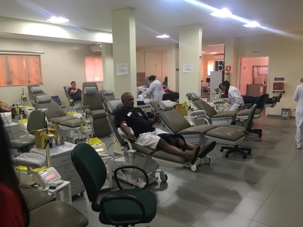 Mobilização quer aumentar número de doadores de sangue no Hemosul — Foto: Alexandre Cabral/TV Morena