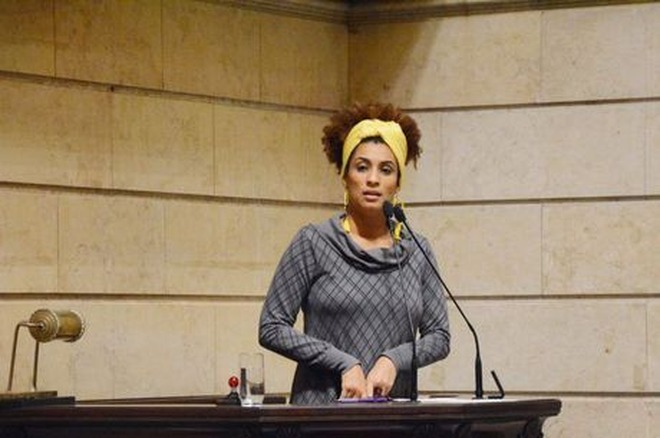 A vereadora Marielle Franco, morta em 2018Câmara Municipal do Rio