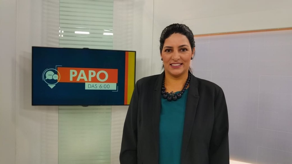 'Às vezes mulher está tão fragilizada, que não percebe a violência que sofre', diz secretária especial de Cidadania de MS Secretária estadual de Cidadania de Mato Grosso do Sul, Luciana Azambuja, no 'Papo das Seis', do Bom Dia MS. — Foto: Átilla Eugênio/TV Morena