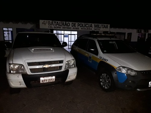 Em Ponta Porã, Polícia Militar apreende veículo com adulteração de sinal identificador