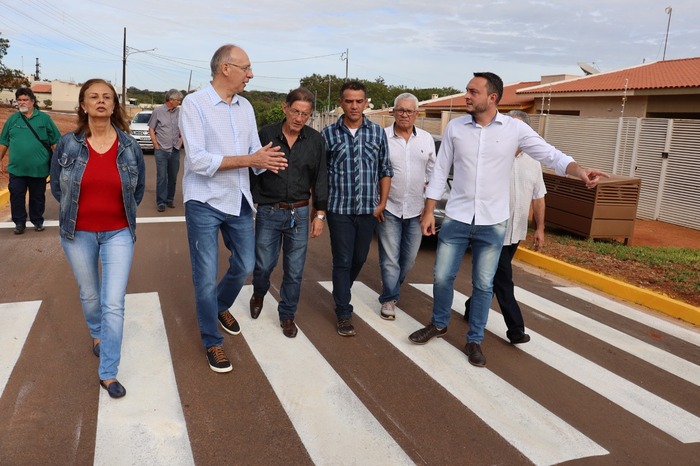 Em Ponta Porã, Prefeito Hélio Peluffo diz: “Vamos levar mais asfalto aos bairros”