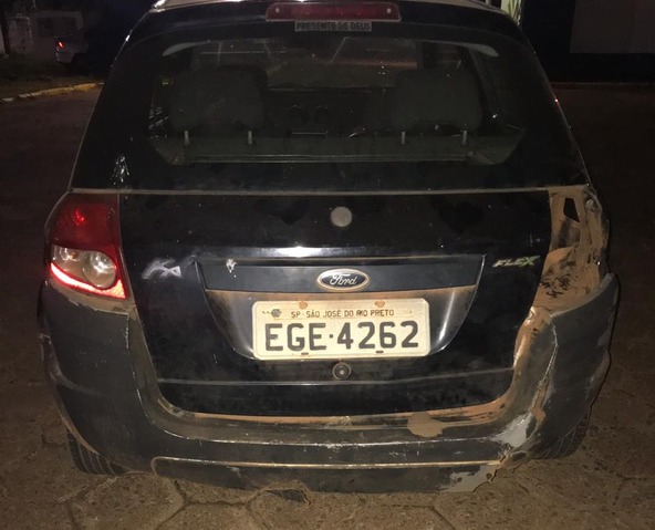 Polícia Militar de Ponta Porã recupera veículo roubado em SP