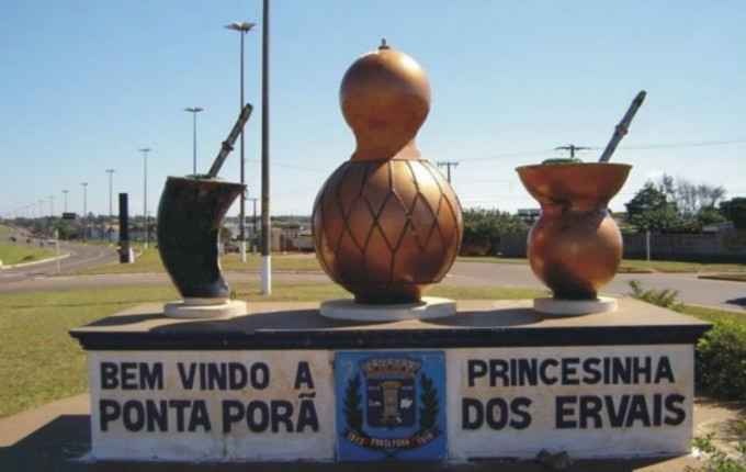 Ponta Porã fica na fronteira com o Paraguai e é uma das rotas do crime organizado. Foto: Arquivo