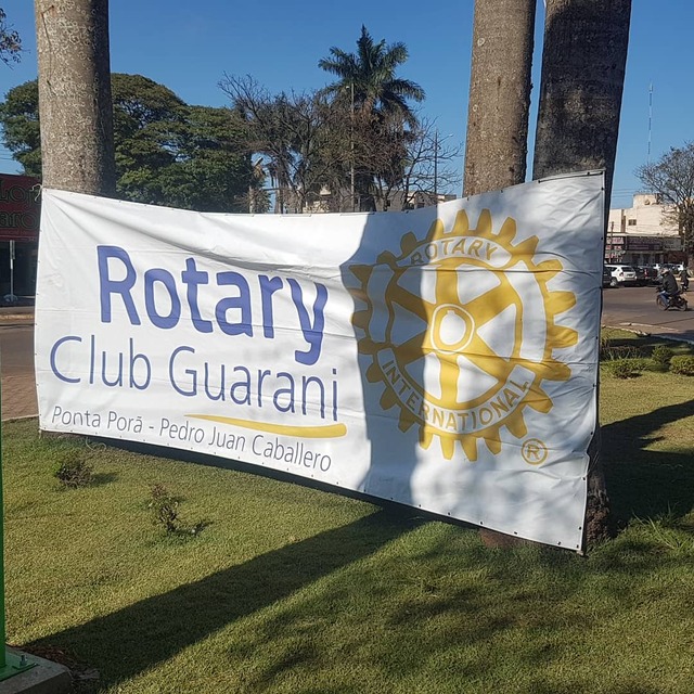 Rotary Club Guarani comemora 3 anos na fronteira