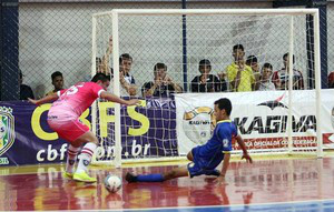 Crensa x Vento em Popa - Liga Nordeste de Futsal 2014 (Foto: Zerosa Filho/CBFS)