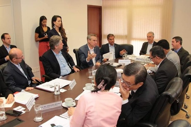 Presidente destacou as potencialidades comerciais de Mato Grosso do Sul.Foto:  Foto: Luiz Carlos Júnior (ALMS)