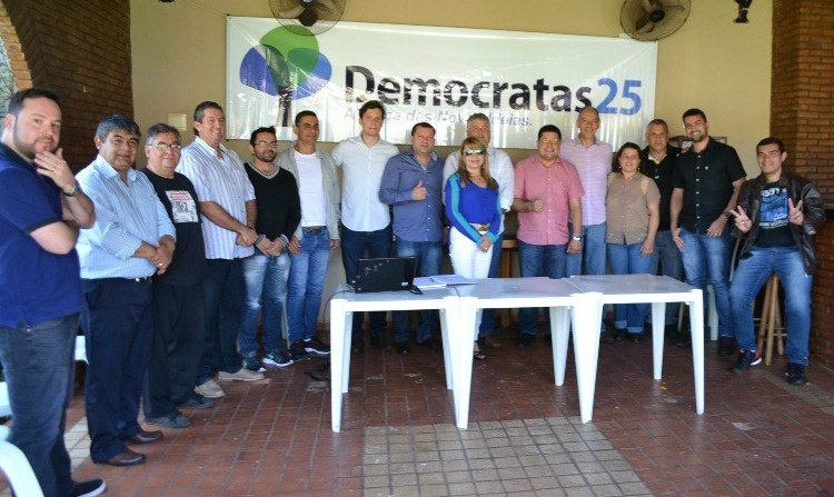 DEM de Ponta Porã realiza convenção e define candidatos à Câmara Municipal